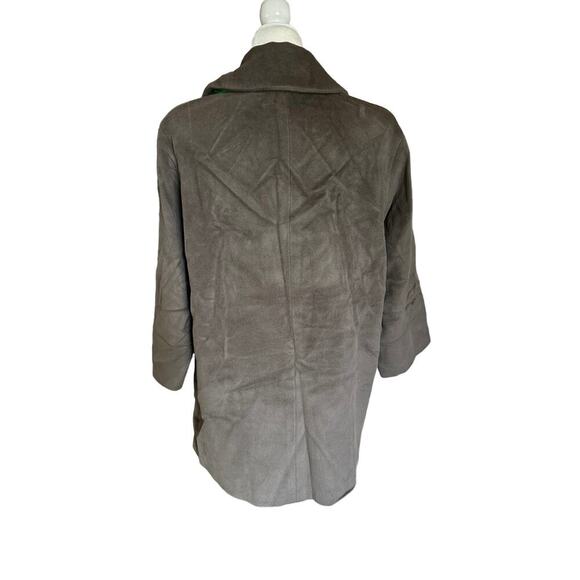 VINTAGE Maska Wool-Cashmere Oversized PeaCoat, Womens size IT 42/US 6, med-large - Picture 3 of 15